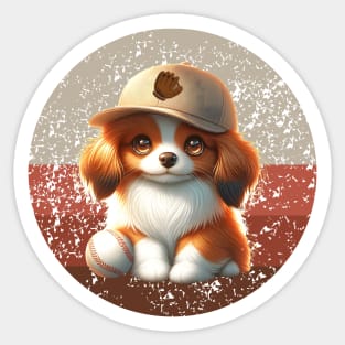 Playful Nederlandse Kooikerhondje Sticker